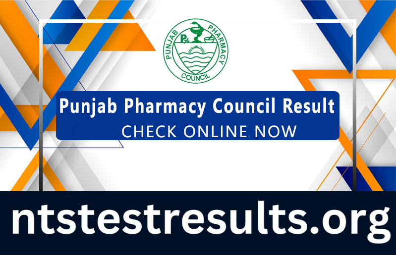 Punjab Pharmacy Council Result 40th Pharmacy Assistant Paper 1 Paper 2 Saturday 23rd & Sunday 24th December, 2023