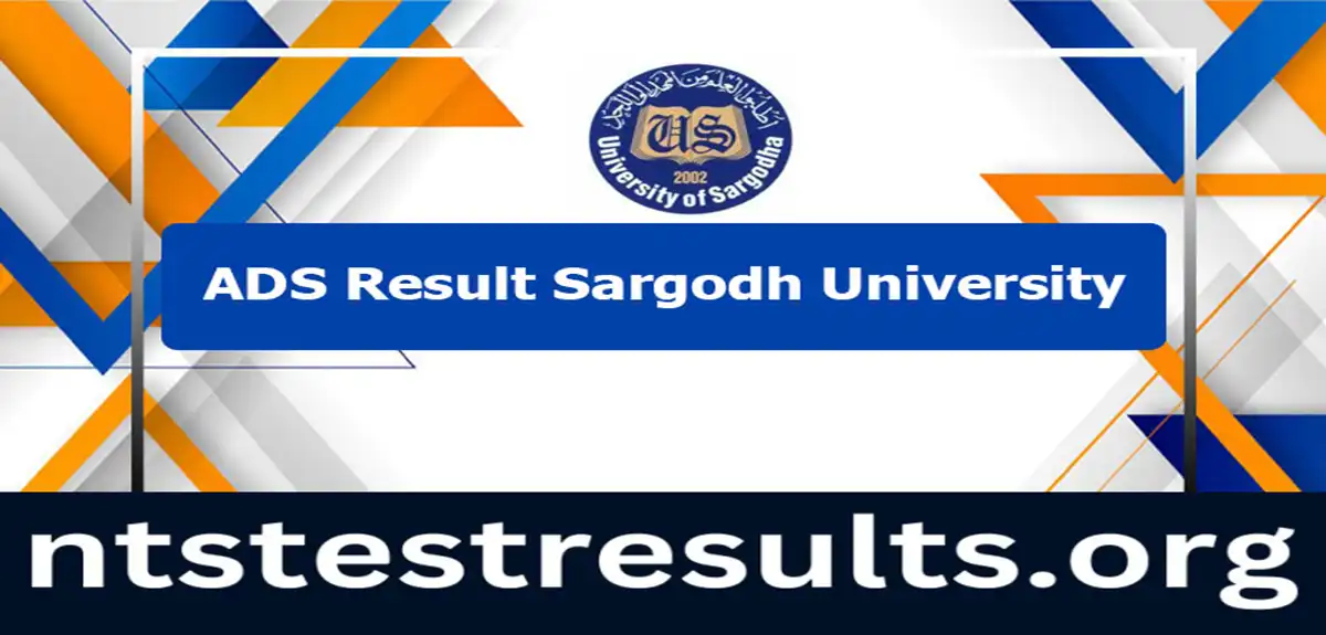 ADS Result Sargodha University 2023 Check Online