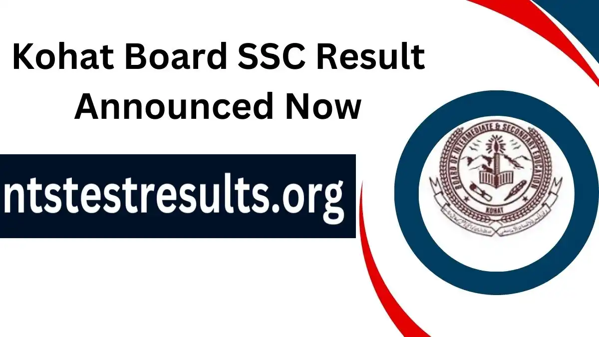 BISE Kohat SSC 2nd Annual Improvement Result 2023