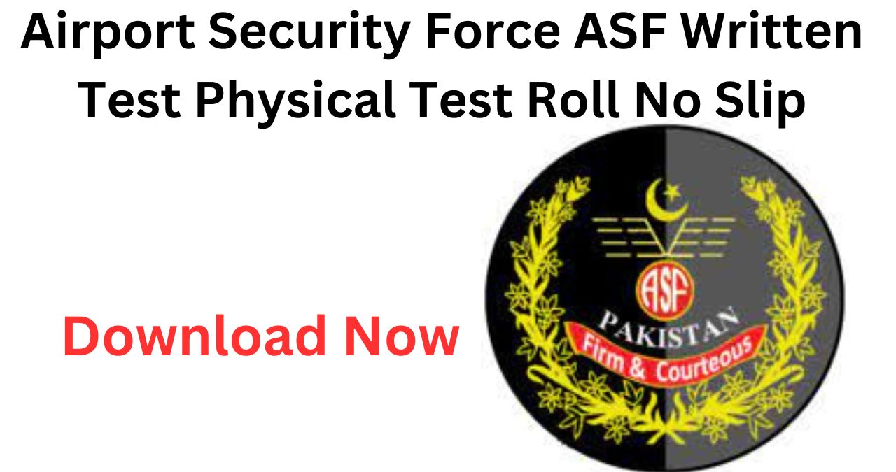 ASF Test Roll No Slip FPSC Inspector 2024