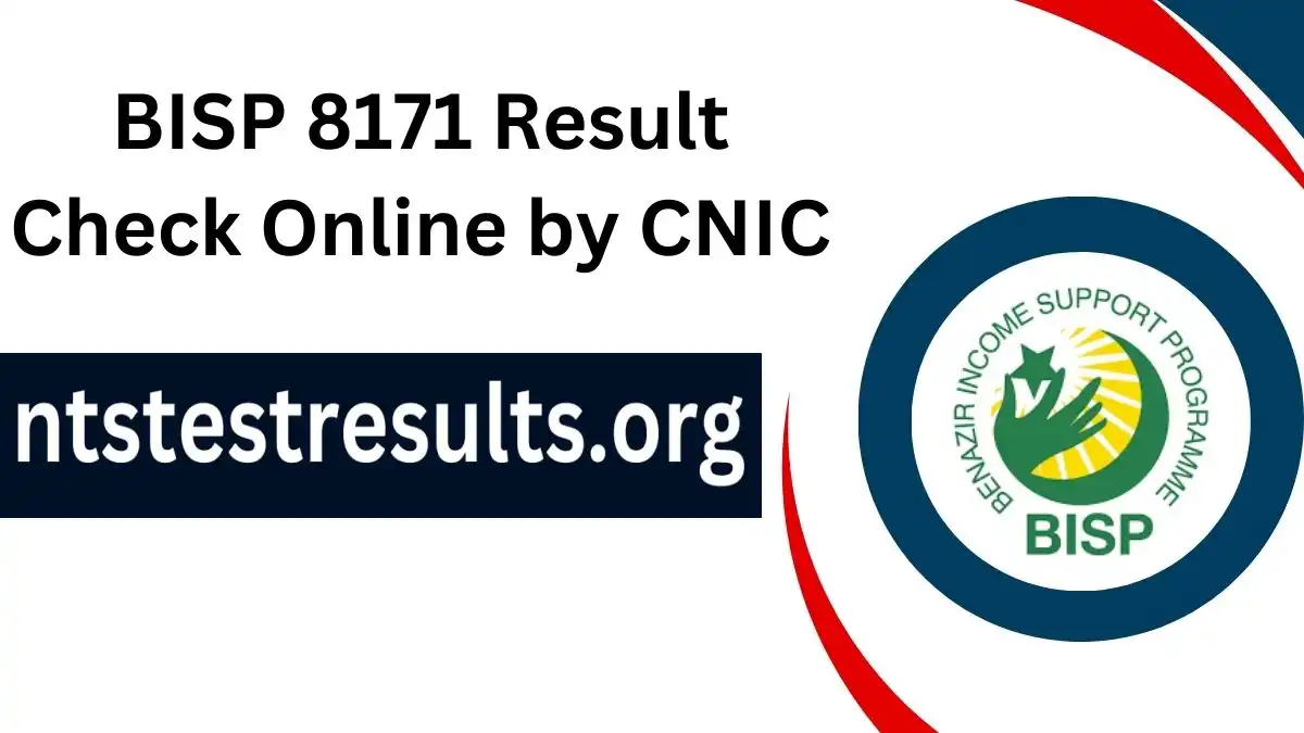BISP 8171 Result Check Online by CNIC 2024