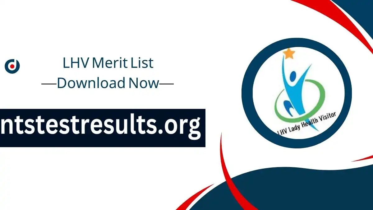 LHV Merit List 2024 Download Shortlisted Candidates