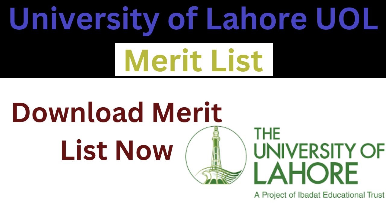 UOL University of Lahore Entry Test Results 2024