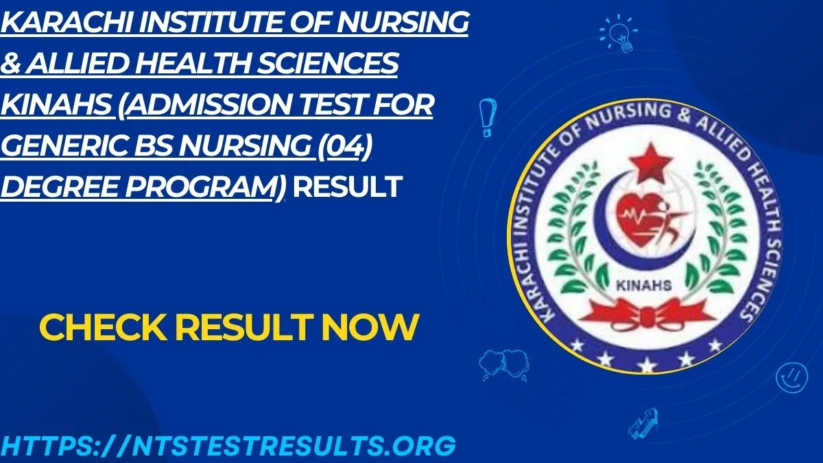 Institute of Health Sciences Karachi NTS Result 3rd February, 2024  
